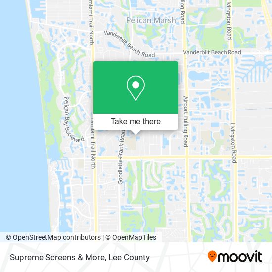 Supreme Screens & More map