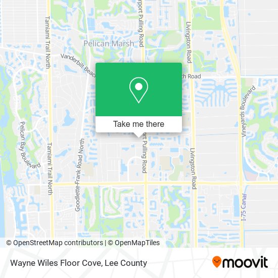 Wayne Wiles Floor Cove map