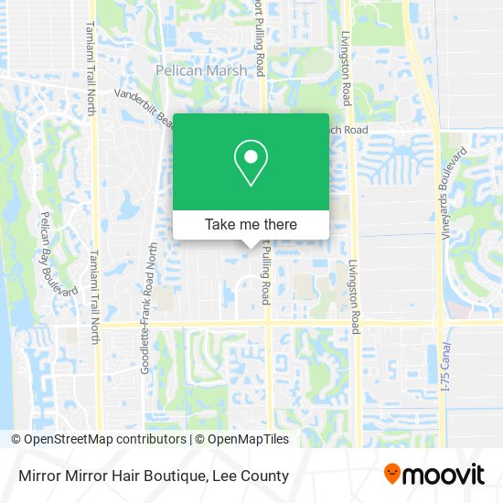 Mirror Mirror Hair Boutique map