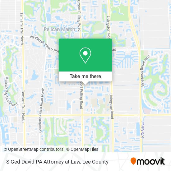 S Ged David PA Attorney at Law map