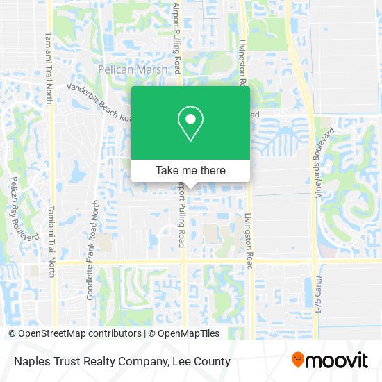 Naples Trust Realty Company map