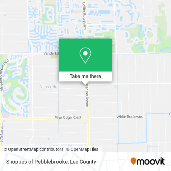 Mapa de Shoppes of Pebblebrooke