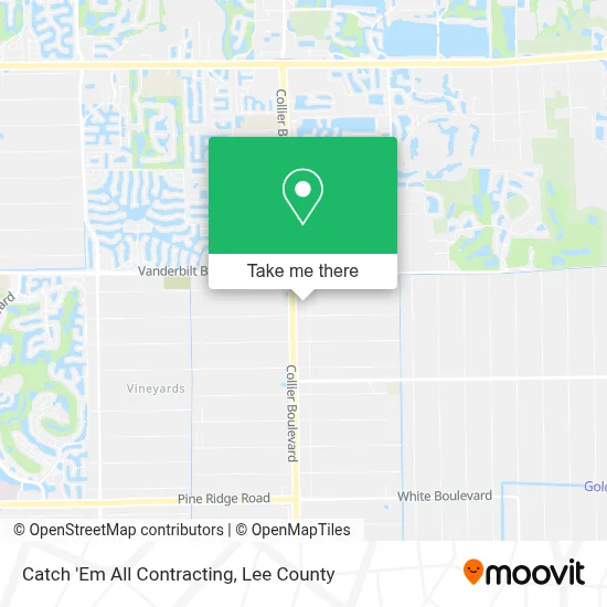 Catch 'Em All Contracting map