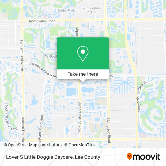 Mapa de Lover S Little Doggie Daycare