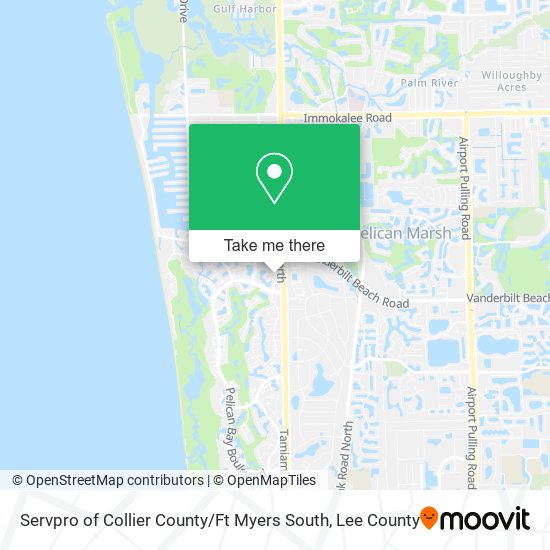 Mapa de Servpro of Collier County / Ft Myers South