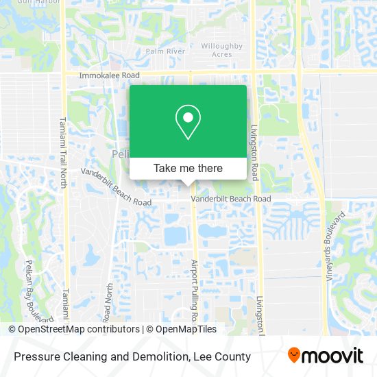 Mapa de Pressure Cleaning and Demolition