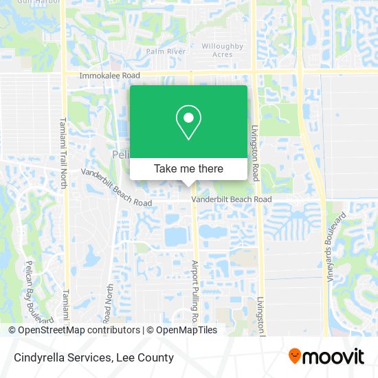 Cindyrella Services map