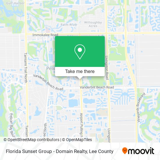 Florida Sunset Group - Domain Realty map