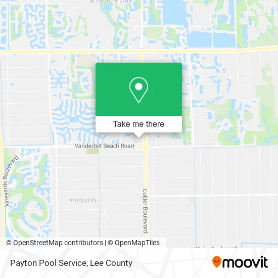 Payton Pool Service map