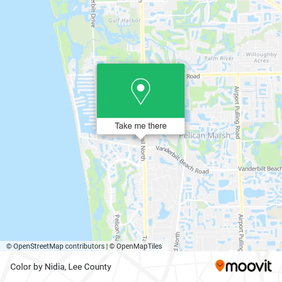 Color by Nidia map