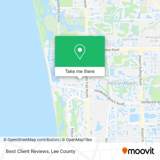 Best Client Reviews map