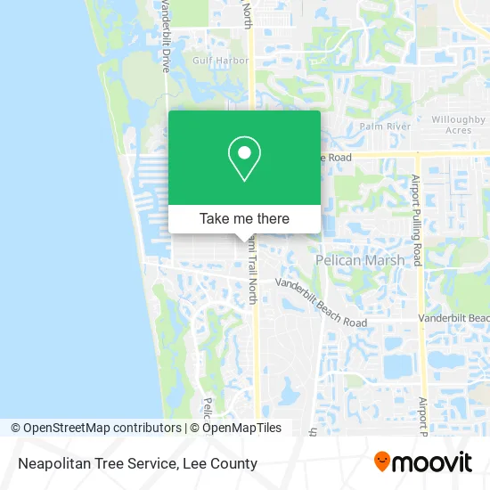 Neapolitan Tree Service map