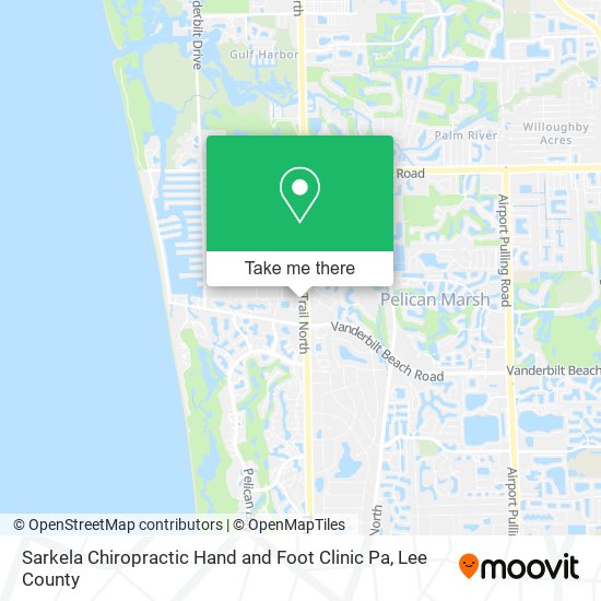 Sarkela Chiropractic Hand and Foot Clinic Pa map