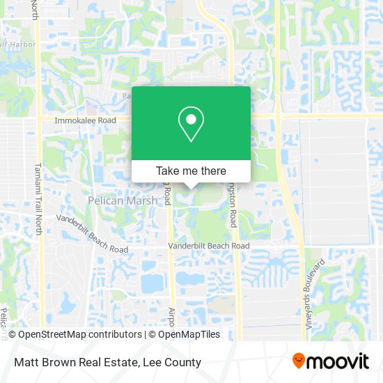 Matt Brown Real Estate map