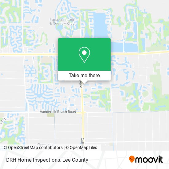 DRH Home Inspections map
