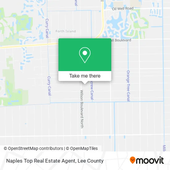Naples Top Real Estate Agent map