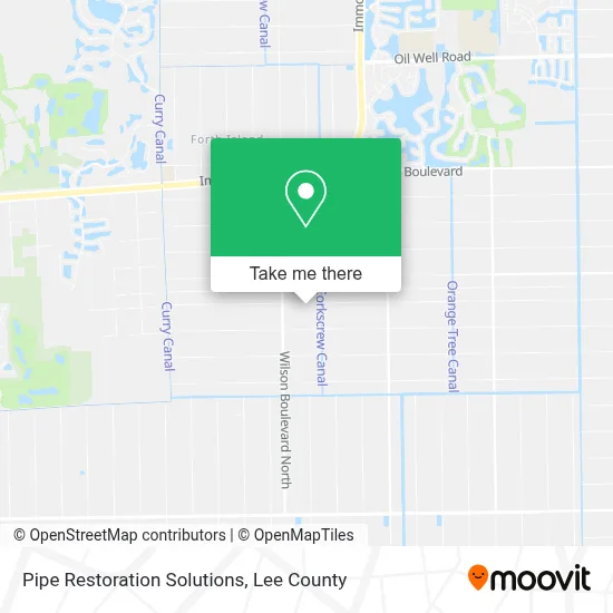 Pipe Restoration Solutions map