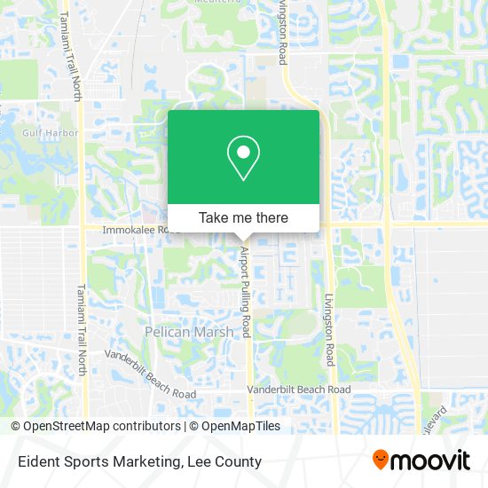 Eident Sports Marketing map