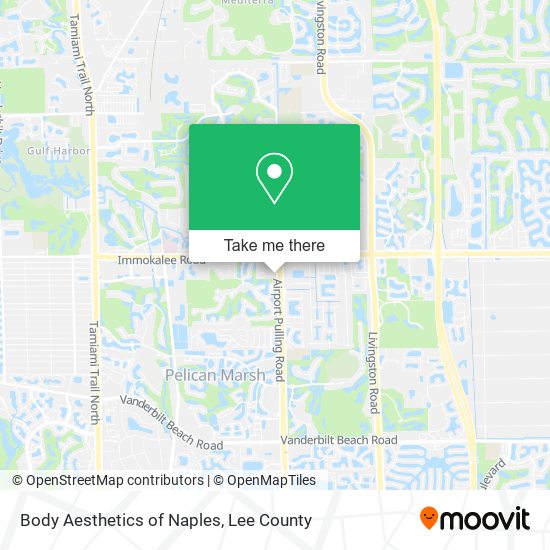 Body Aesthetics of Naples map
