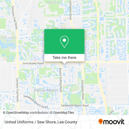 Mapa de United Uniforms / Sew Shore