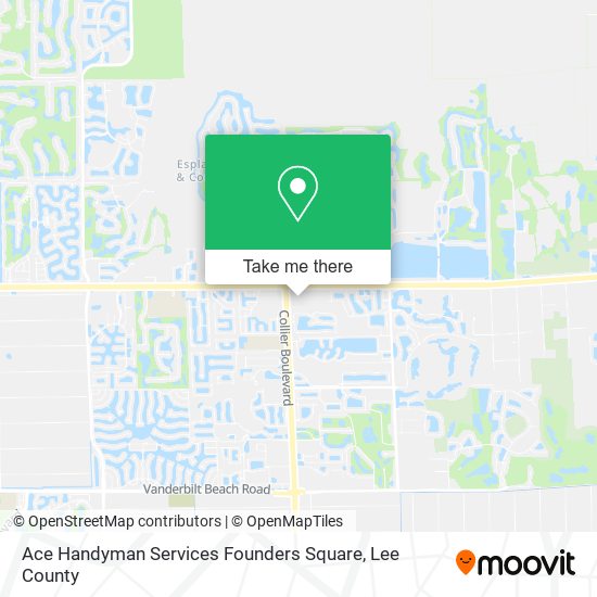 Mapa de Ace Handyman Services Founders Square