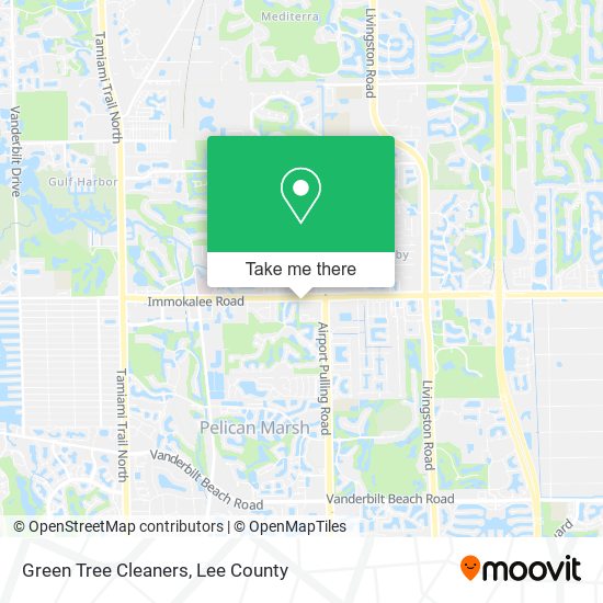 Mapa de Green Tree Cleaners