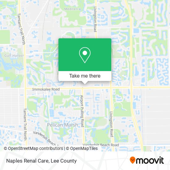 Naples Renal Care map