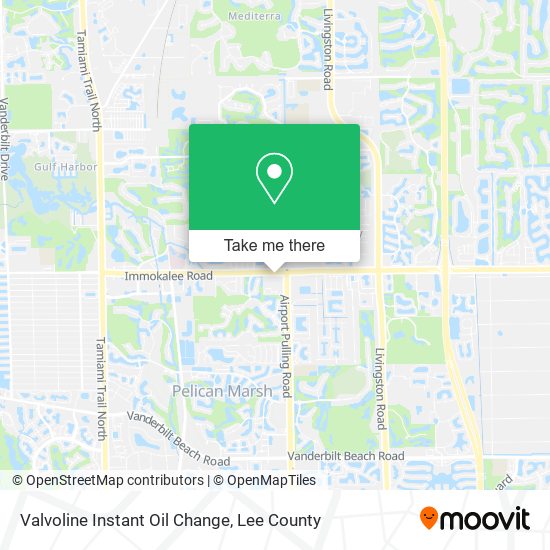Valvoline Instant Oil Change map