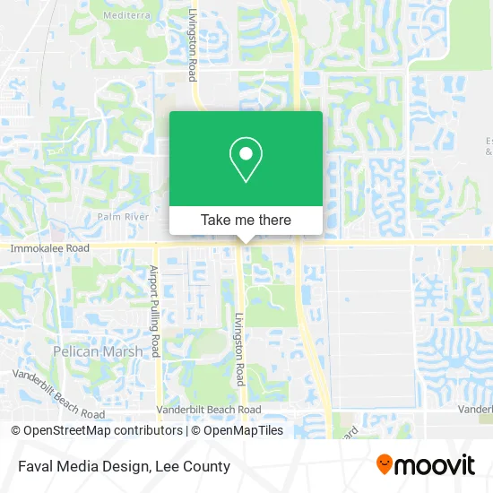 Faval Media Design map