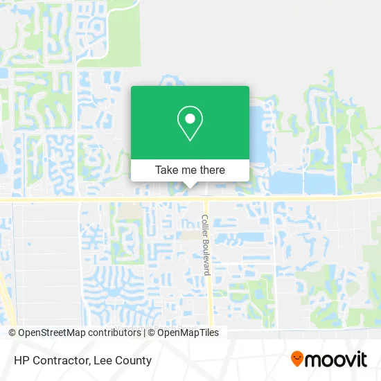HP Contractor map
