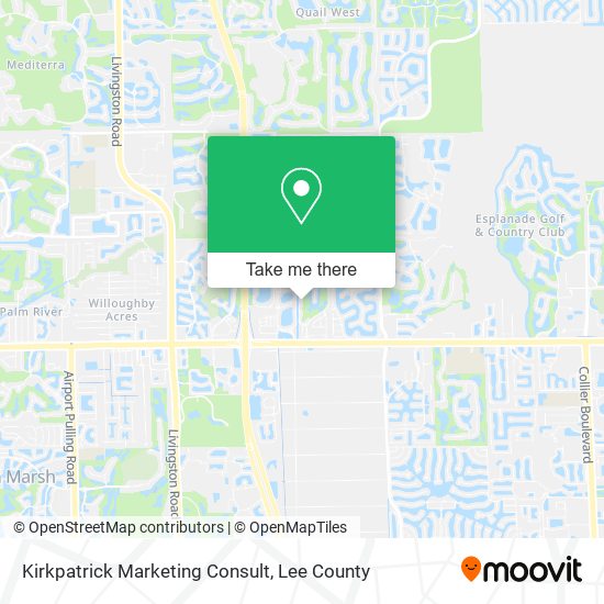 Kirkpatrick Marketing Consult map