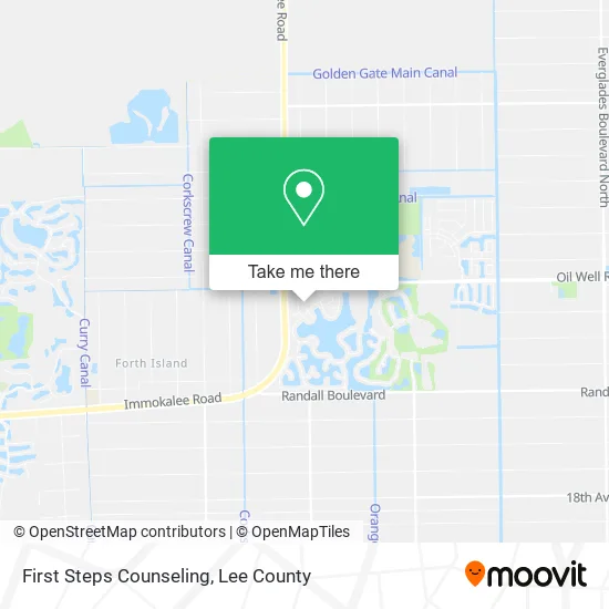 First Steps Counseling map