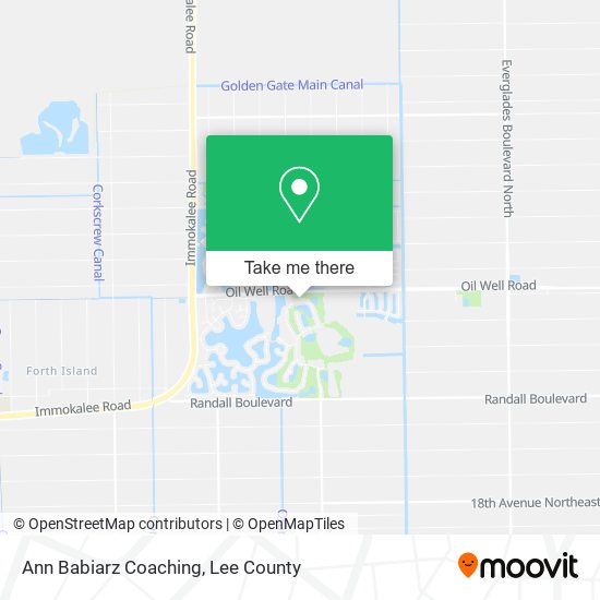 Ann Babiarz Coaching map