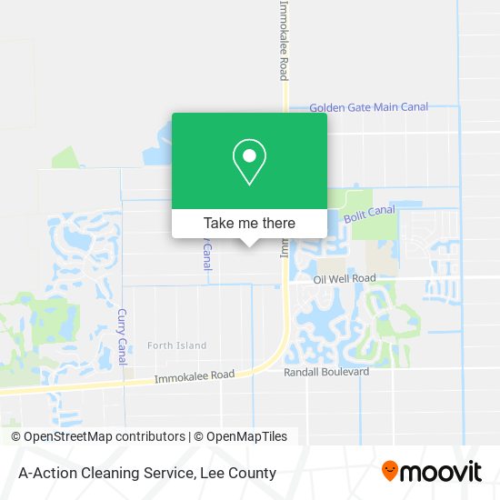Mapa de A-Action Cleaning Service