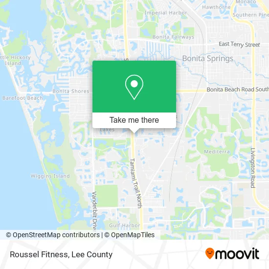 Roussel Fitness map