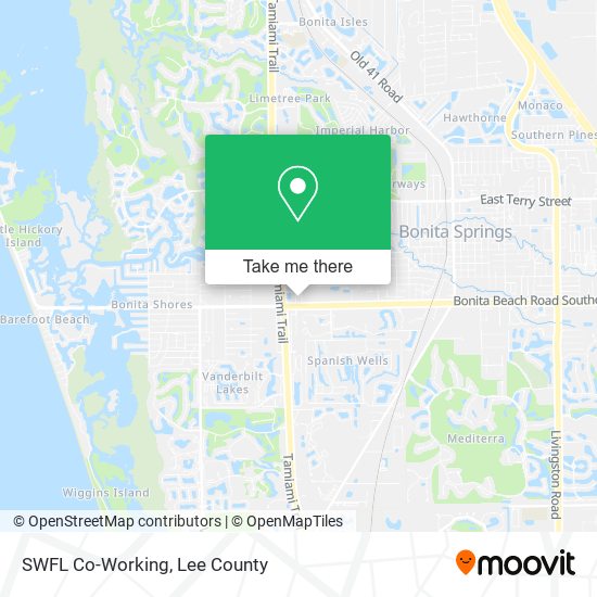 Mapa de SWFL Co-Working