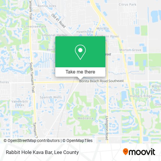 Rabbit Hole Kava Bar map