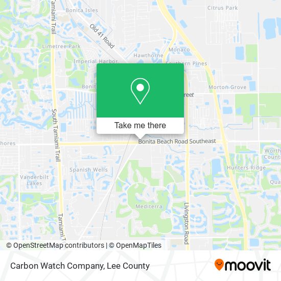 Carbon Watch Company map