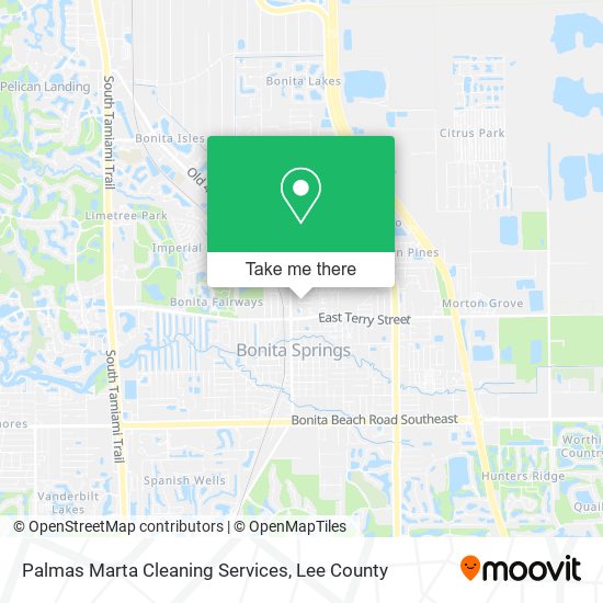 Palmas Marta Cleaning Services map