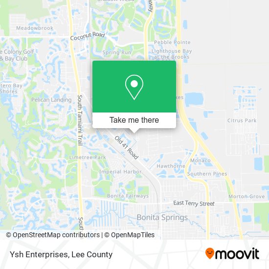 Ysh Enterprises map