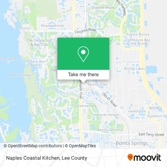 Naples Coastal Kitchen map