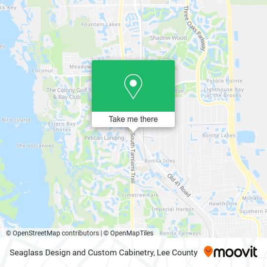 Seaglass Design and Custom Cabinetry map