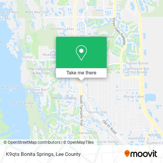 K9qts Bonita Springs map