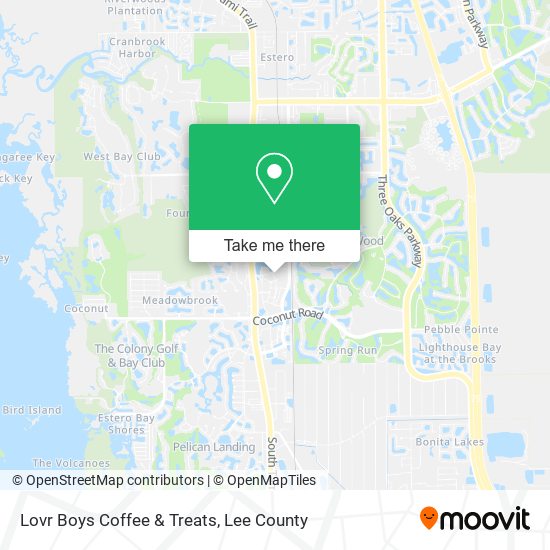 Mapa de Lovr Boys Coffee & Treats