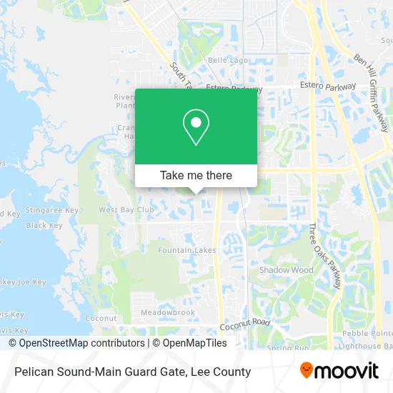 Pelican Sound-Main Guard Gate map