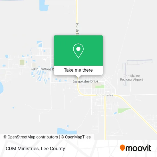 CDM Ministries map