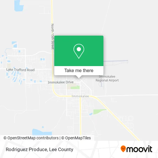 Rodriguez Produce map