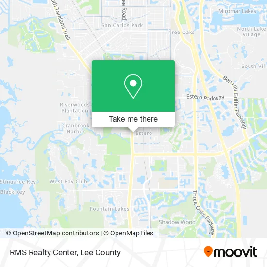 RMS Realty Center map