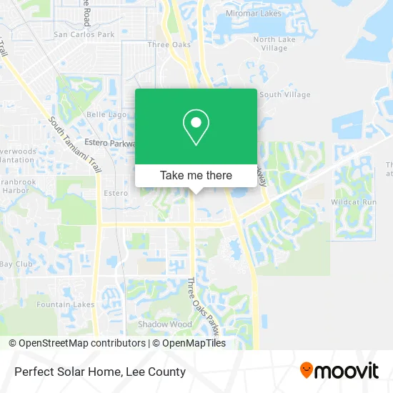 Perfect Solar Home map