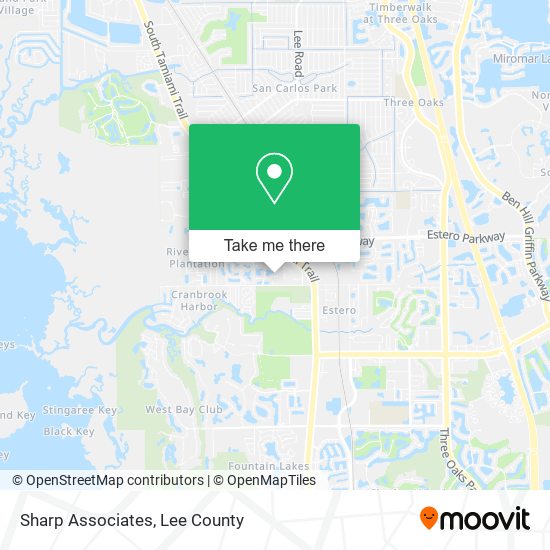 Sharp Associates map